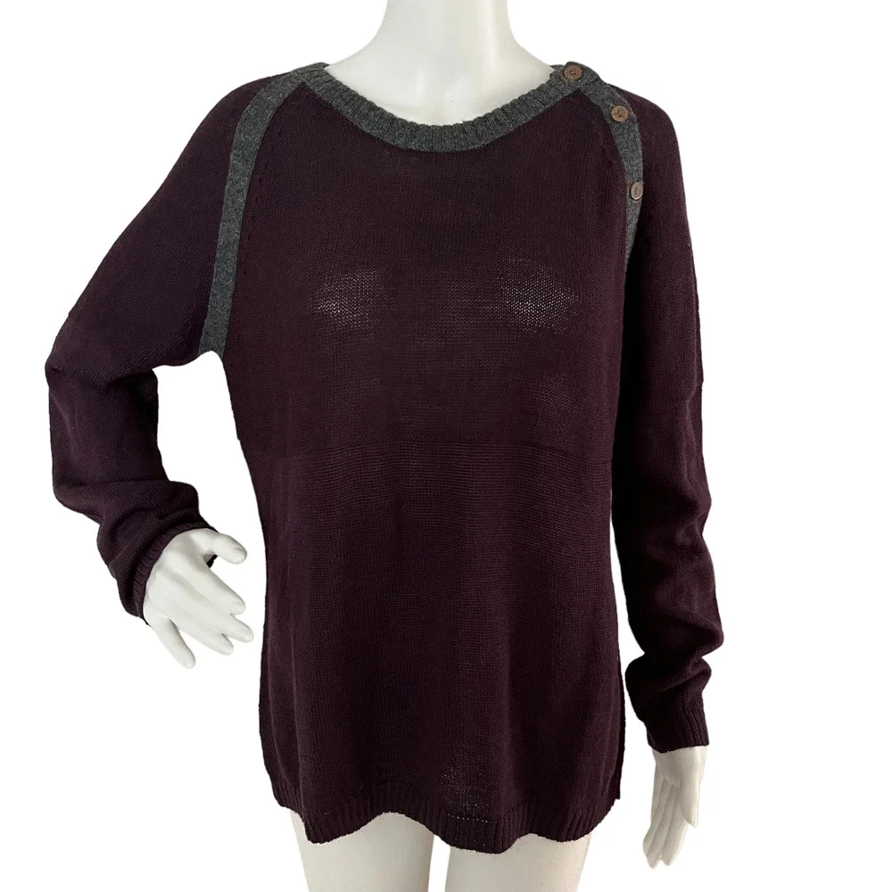 Novica Peru Alpaca blend Long Sleeve Sweater Women Size L